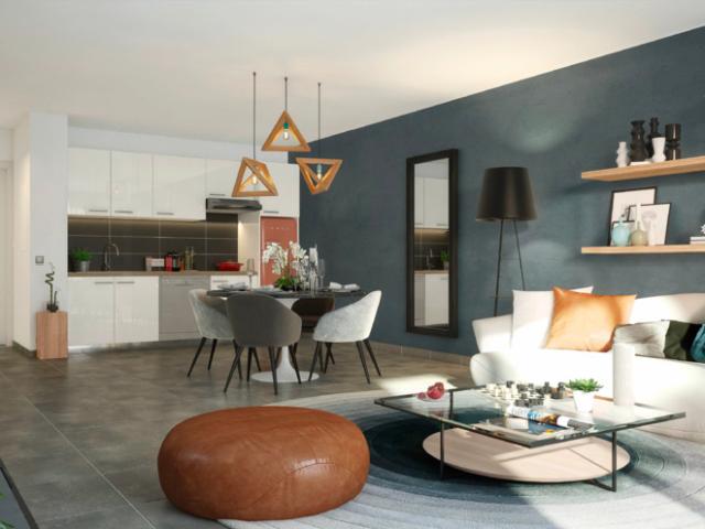 Appartement à vendre 2 pièces 42m2 parking CHELLES 77