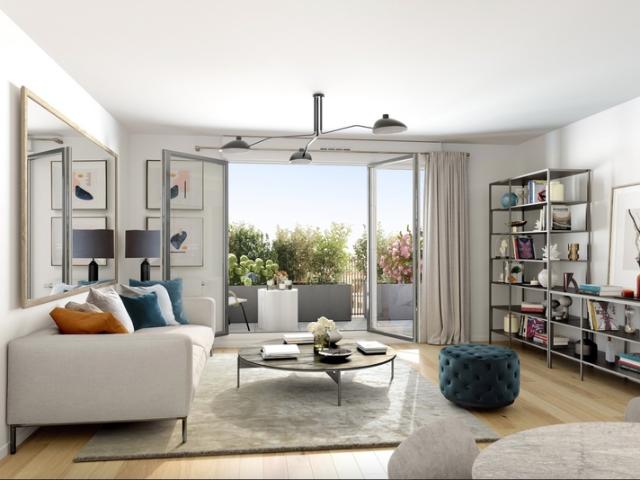 Appartement à vendre 2 pièces 45m2 PROVINS 77 balcon parking
