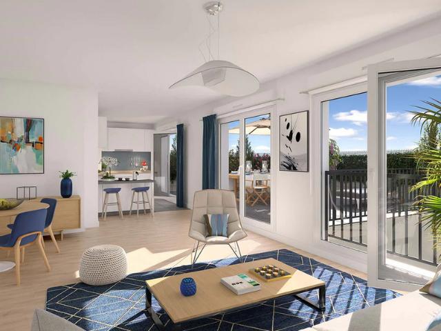 appartement à vendre 2 pièces avec balcon à BEAUCHAMP 95