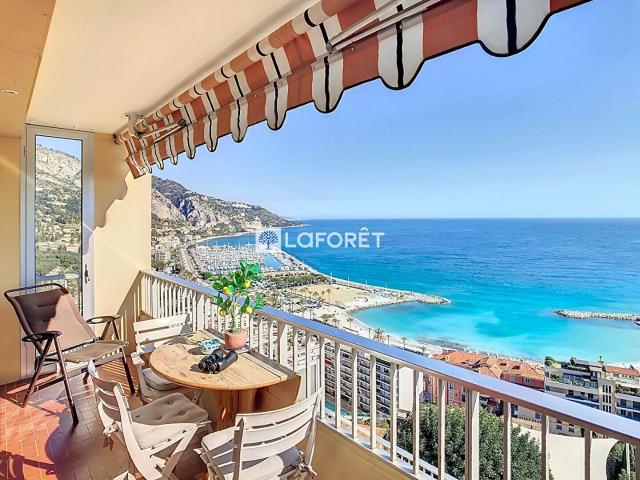 VUE SENSATIONELLE sur Menton: Appartement Menton 2 pièces de 4