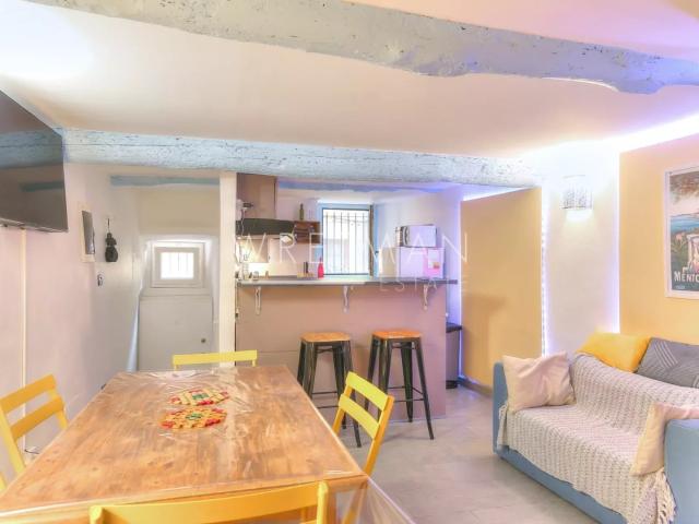 3 pièces rénové Menton Vieille ville