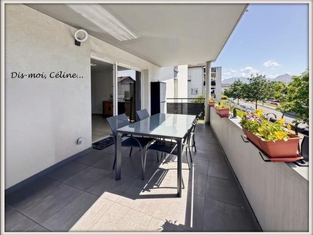 Appartement à vendre 3 pièces 58 m² avec terrasse de 16 m² CHAMBERY 73
