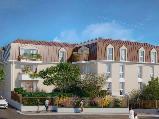 Appartement à vendre 3 pièces avec balcon et parkings MOUSSY LE VIEUX 77