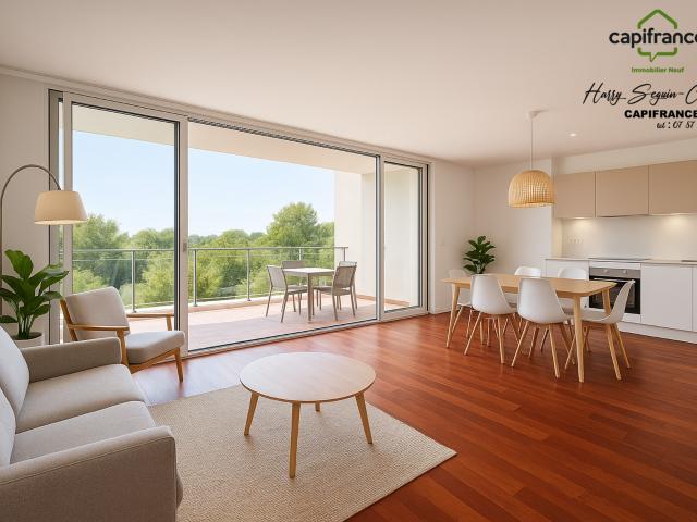 Appartement à vendre 3 pièces BOIS D'ARCY 78