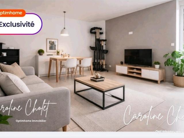 Appartement à vendre 3 pièces BRANNE 33