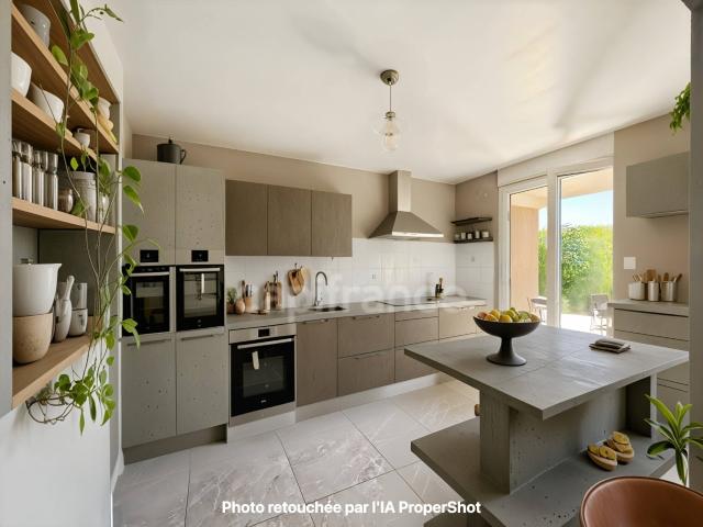 Appartement à vendre 3 pièces DIVONNE LES BAINS 01 91m2 jardin 350m2, cave 10m2, garage 21m2