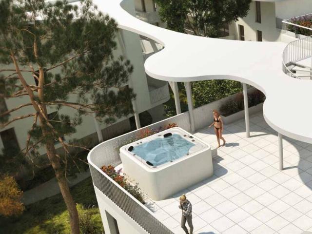 Bel appartement Narbonne T3 61,28m2 avec terrasse 14,89m2 1 place parking