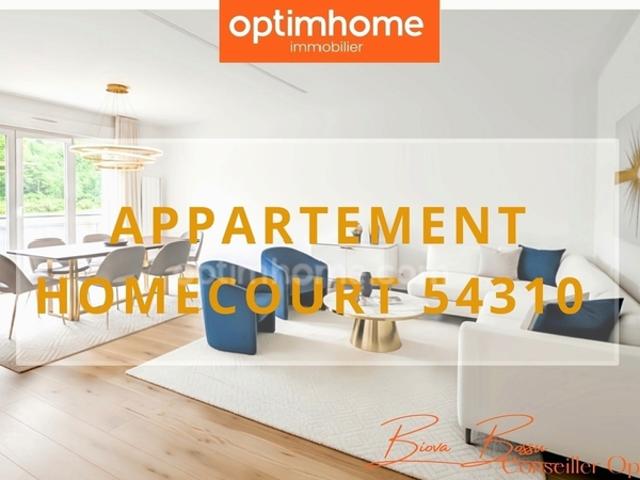 Appartement à vendre T3 lumineux HOMECOURT 54