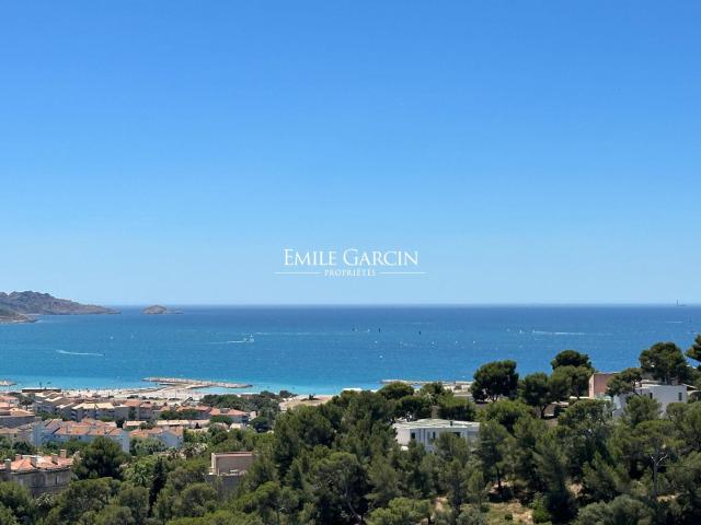 Appartement à vendre aux jardins de Thalassa avec vue mer 13. 87m² Marseille 8ème