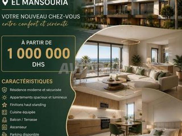 Appartement à vendre El Mansouria