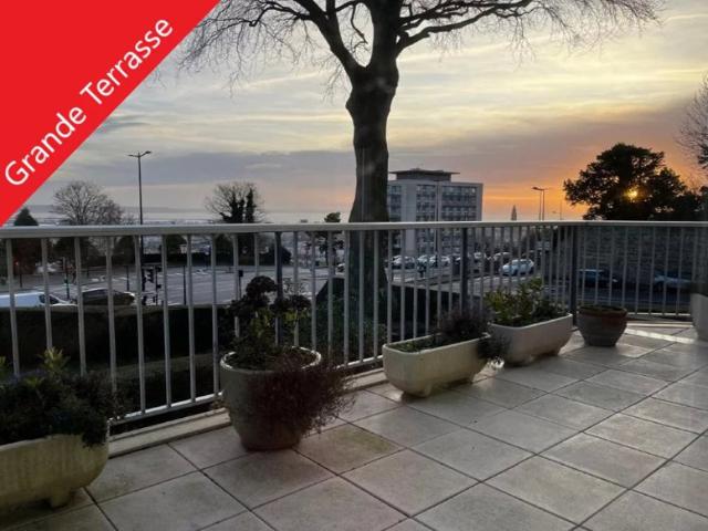 Appartement à vendre Le Havre Félix Faure 2 chambres Ascenseur Terrasse Vue panoramique