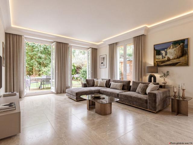 Appartement à vendre Neuilly sur Seine Saint James 2/3 chambres jardin