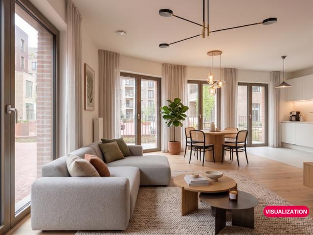 Appartement à vendre pour 407000 euro avec 2 chambres à coucher