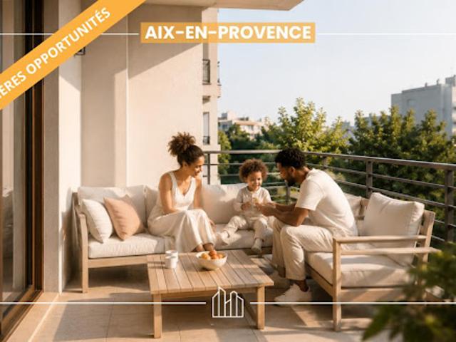 Appartement Aix en Provence 3 pièces RÉSIDENCE DARIUS PROX COMMERCES