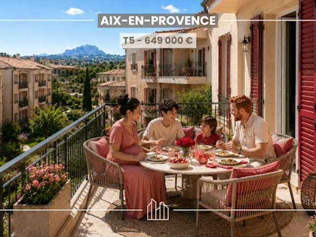 Appartement Aix en Provence 5 pièces APPARTEMENT T5 PROX COMMERCES