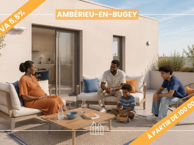 Appartement Amberieu en bugey 4 pièces LE CLOS VICTORIA CENTRE VILLE