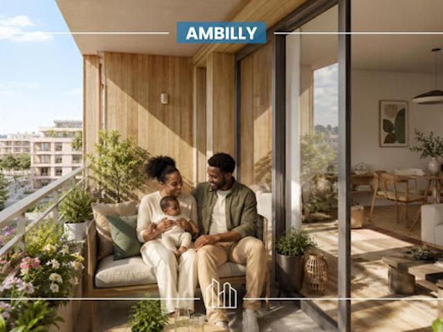Appartement Ambilly 3 pièces LE CLOS ROSE PROX TRANSPORTS