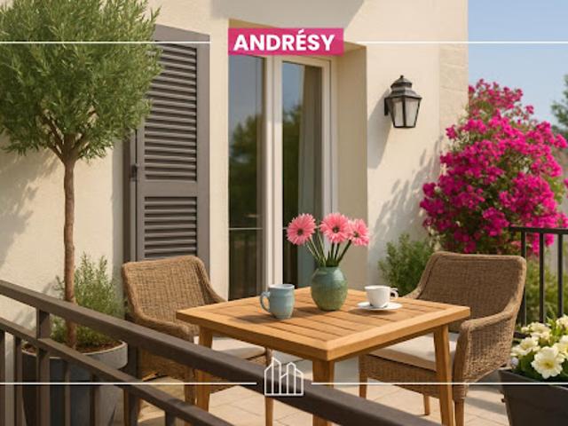 Appartement Andresy 4 pièces RÉSIDENCE PAUL PROCHE COMMERCES
