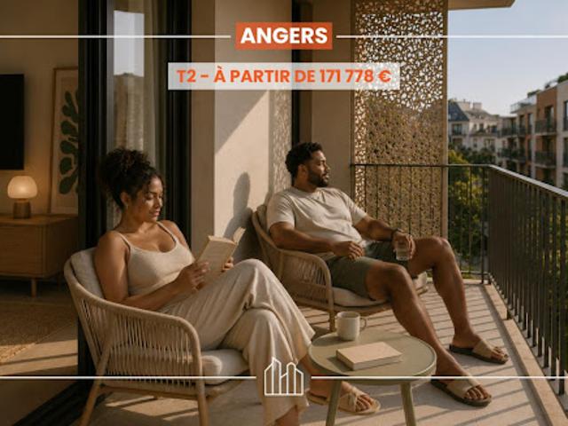 Appartement Angers 2 pièces RÉSIDENCE MAXINE MONTAIGNE