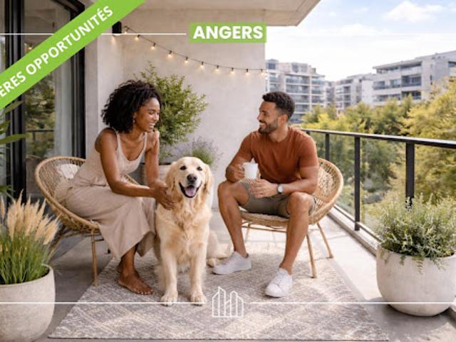 Appartement Angers 4 pièces RÉSIDENCE ANDRÉE PROX COMMERCES