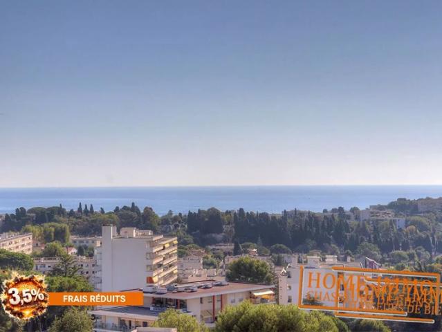 Appartement Antibes 3 pièces 69 m2, vue MER panoramique