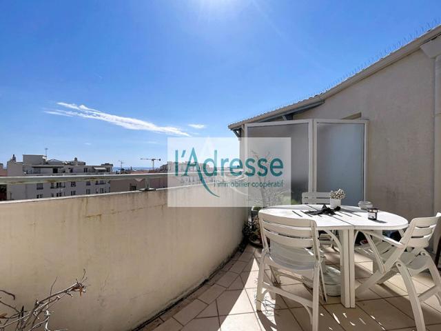 Appartement Antibes 4 pièces dernier étage Centre Ville