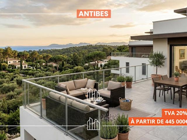 Appartement Antibes 4 pièces RÉSIDENCE GABRIELLE LES TERRIERS
