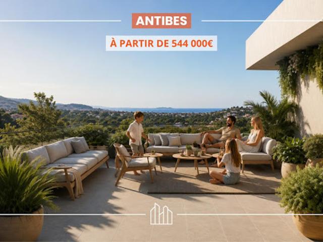 Appartement Antibes 4 pièces RÉSIDENCE JACOB PARC DE VAUGRENIER