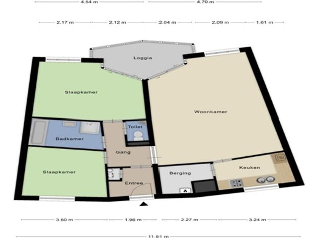 Appartement Arena in Den Bosch