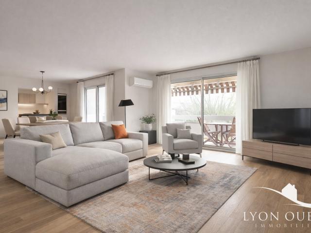 Appartement au centre de Charbonnières les Bains