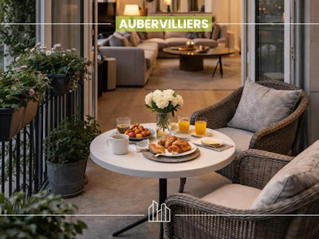 Appartement Aubervilliers 3 pièces RESIDENCE HELENA QUARTIER CALME
