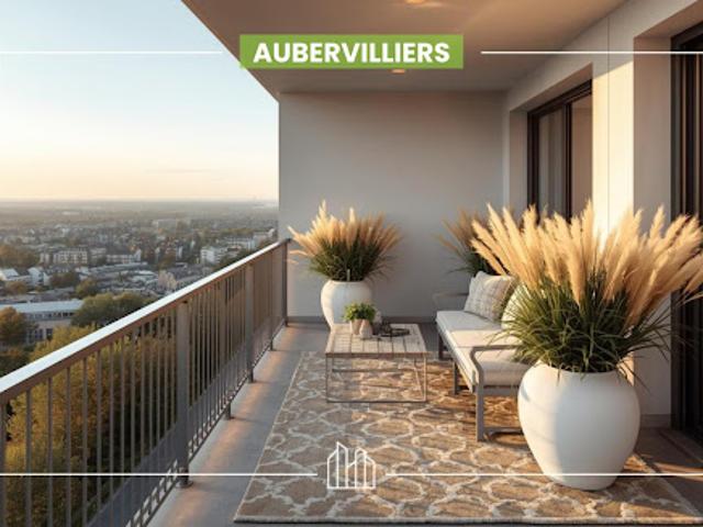 Appartement Aubervilliers 2 pièces RÉSIDENCE GAELLE PROX TRANSPORTS
