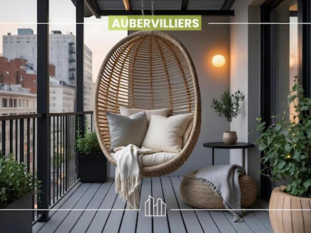 Appartement Aubervilliers 3 pièces RÉSIDENCE GAELLE PROX COMMERCES