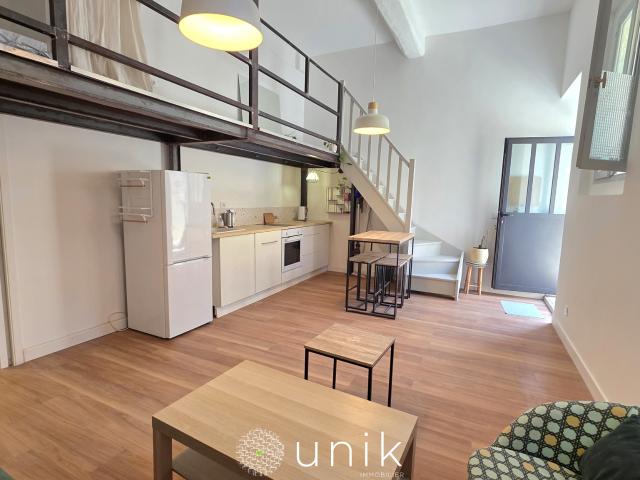 APPARTEMENT AVEC MEZZANINE MEUBLE ET CLIMATISE QUARTIER GAMBETTA