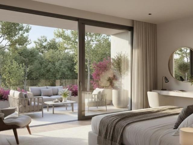 Appartement avec grand séjour et grand extérieur