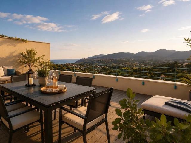 Appartement avec grand terrasse et vue panoramique 100m² Mandelieu la Napoule