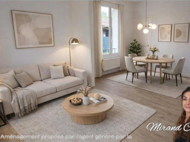 Appartement avec jardin Troyes 3 pièces 55 m2
