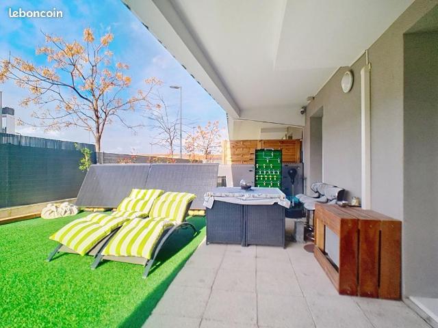 Appartement avec jardin et garage 36m² Châteauneuf Les Martigues