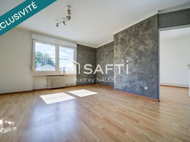 Appartement avec jardin, garage et cave