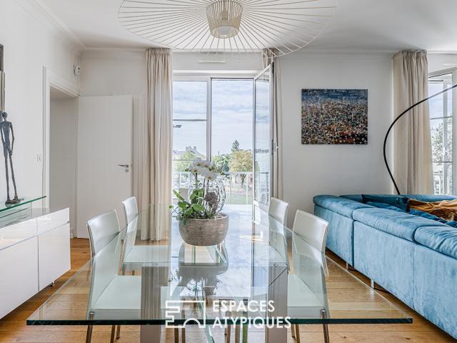 Appartement avec loggia et vue sur les monuments