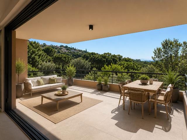 Appartement avec piscine
