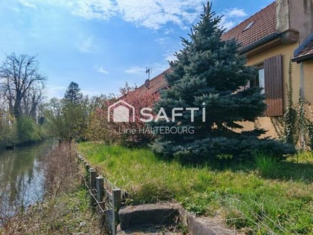 Appartement avec potentiel rez de jardin