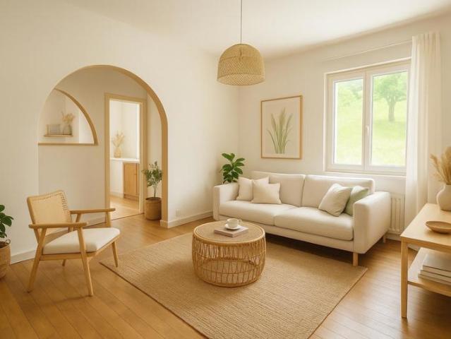 Appartement avec stationnement et cave