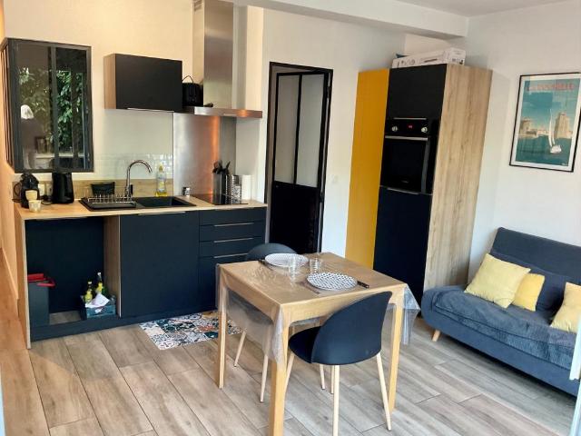 Appartement avec terrasse et jardinet bail étudiant 9 mois