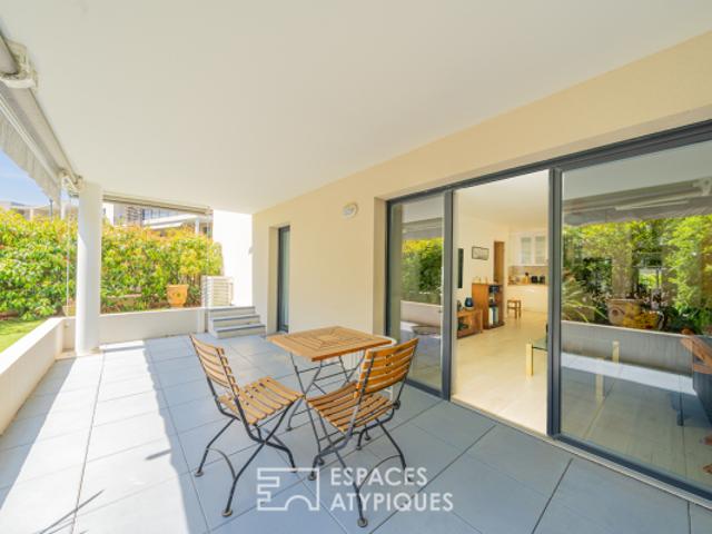 Appartement avec terrasse et piscine sur le toit