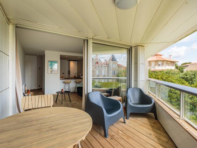 Appartement avec terrasse et vue sur la Maison Édouard VII