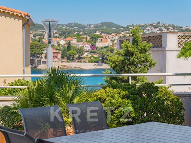 Appartement avec terrasse en bord de mer