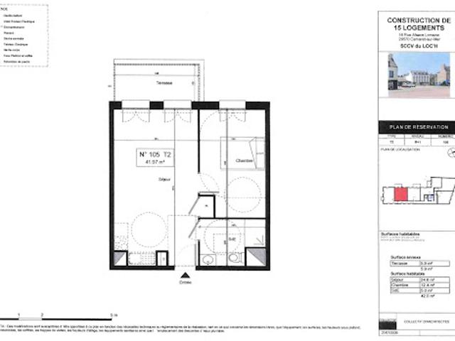 Appartement avec terrasse