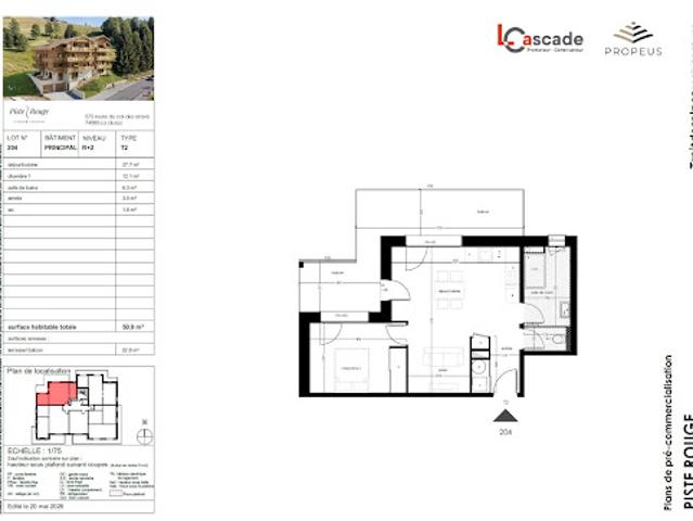 Appartement avec terrasse