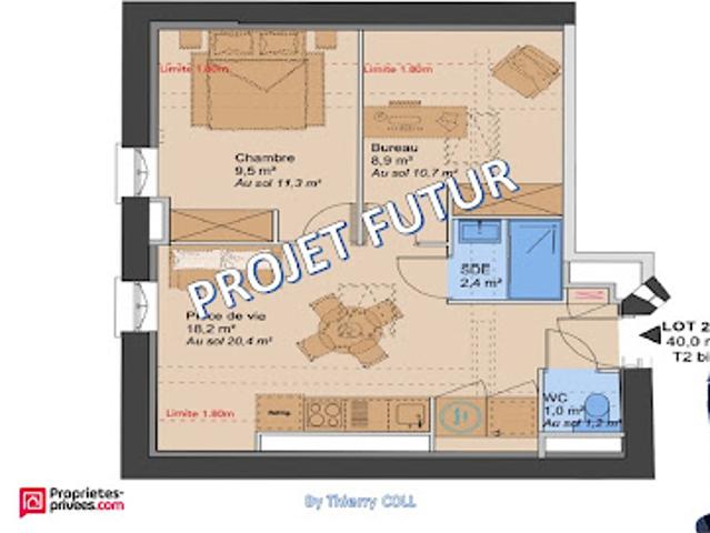 Appartement avec terrasse